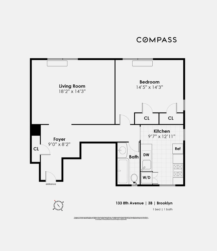 Unit for sale at 133 8th Avenue, Brooklyn, NY 11215