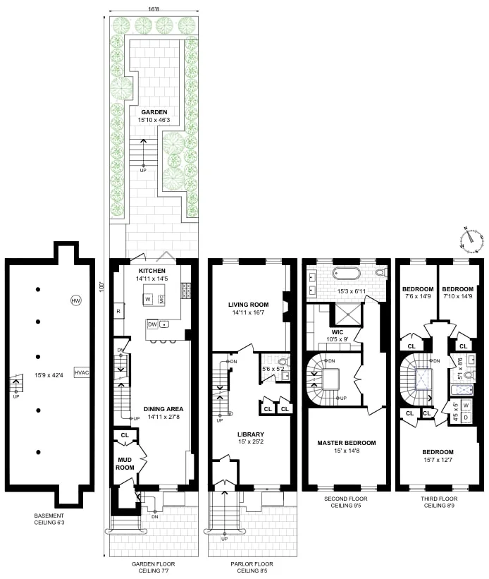 Unit for sale at 293 WARREN Street, Brooklyn, NY 11201