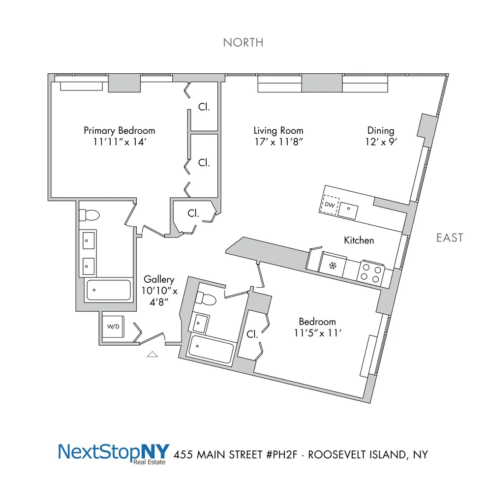 Unit for sale at 455 MAIN Street, Manhattan, NY 10044