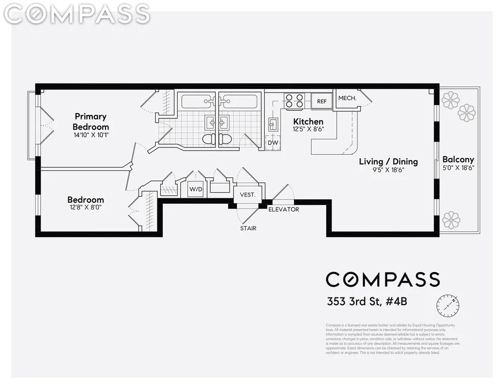 Unit for sale at 353 3rd Street, Brooklyn, NY 11215