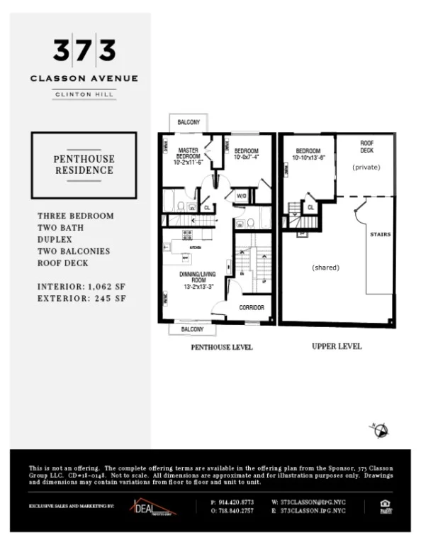 Unit for sale at 373 Classon Avenue, Brooklyn, NY 11238
