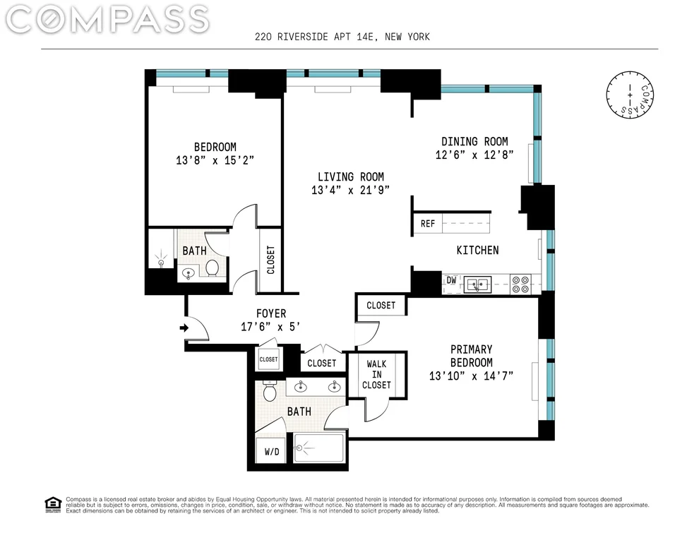 Unit for sale at 220 Riverside Boulevard, Manhattan, NY 10069