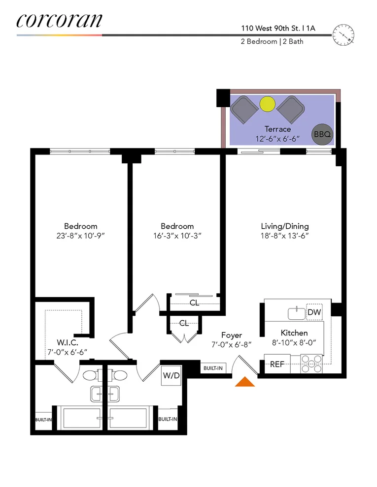 Unit for sale at 110 W 90TH Street, Manhattan, NY 10024