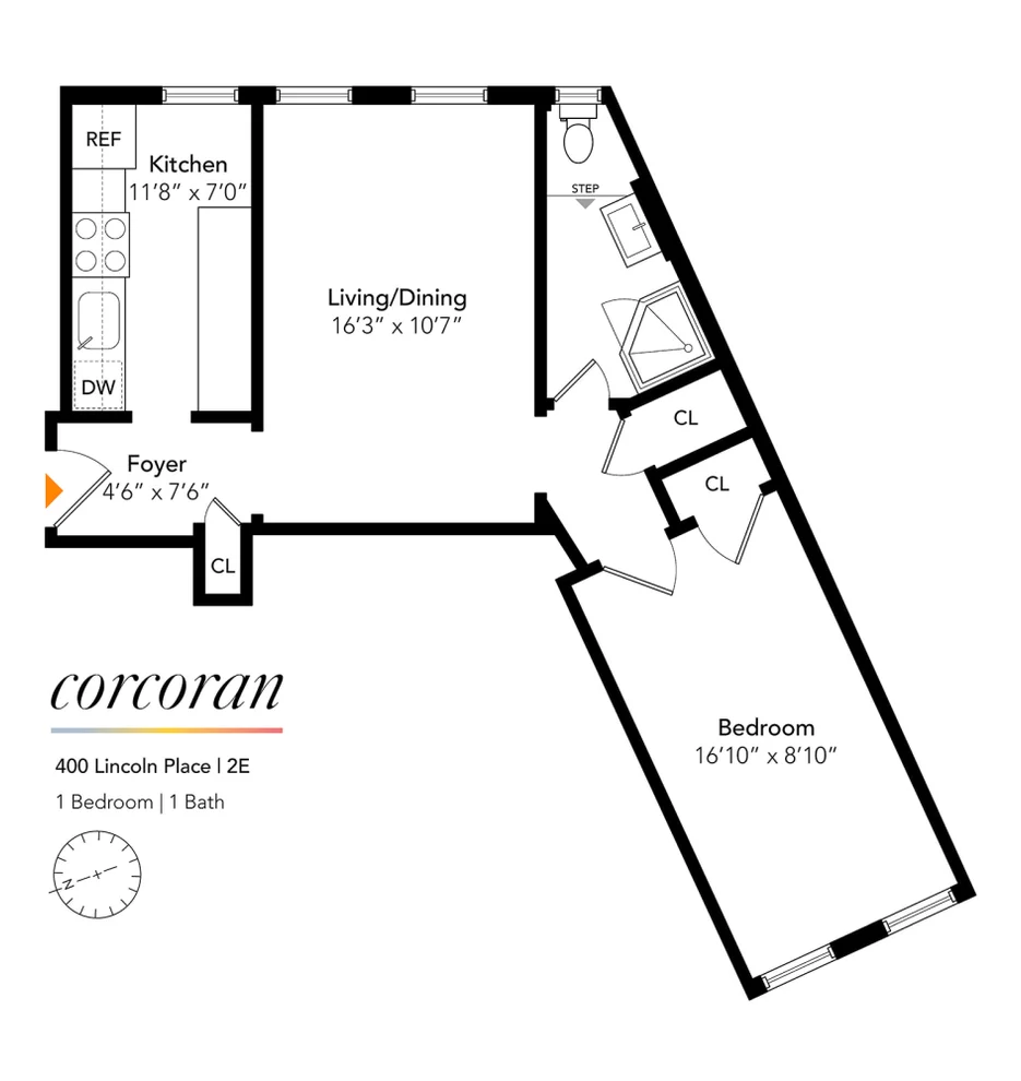 Unit for sale at 400 LINCOLN Place, Brooklyn, NY 11238