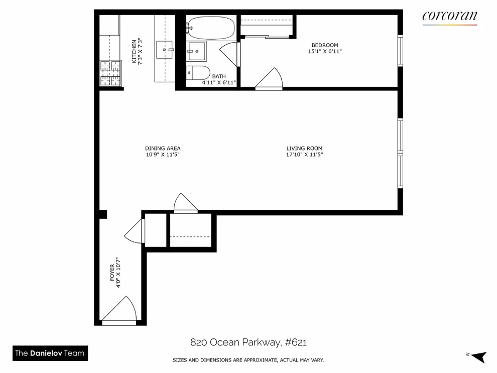 Unit for sale at 820 OCEAN Parkway, Brooklyn, NY 11230