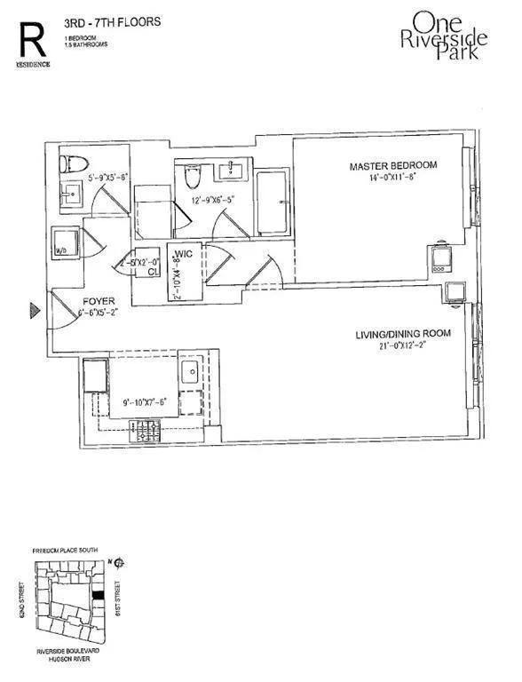 Unit for sale at 50 RIVERSIDE Boulevard, Manhattan, NY 10069