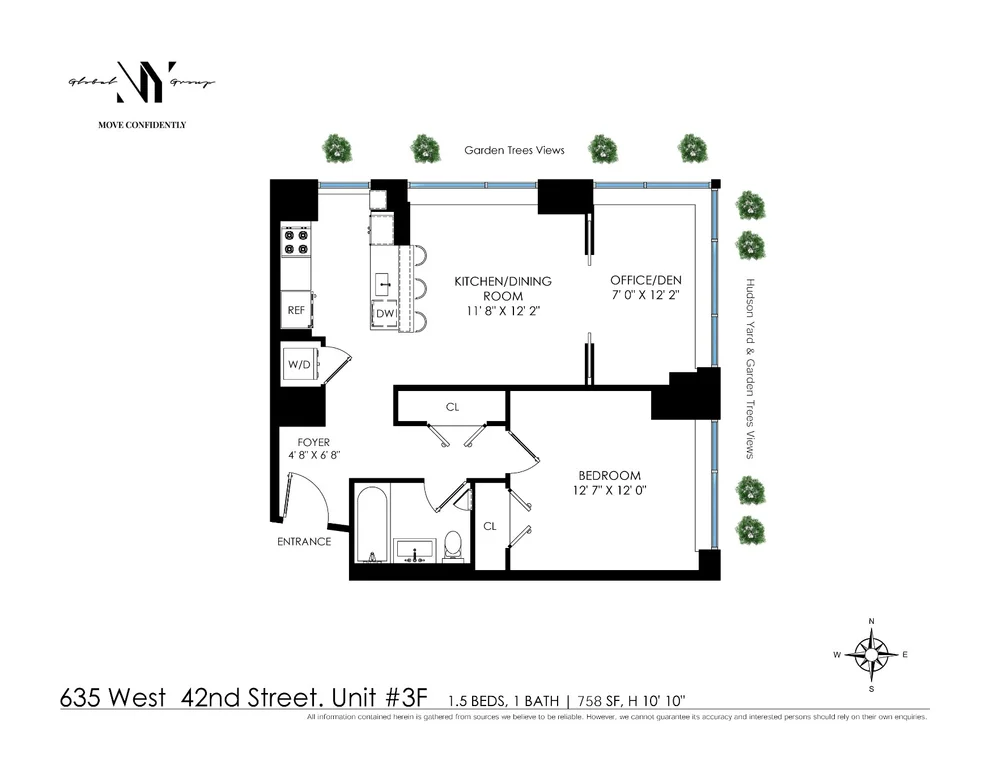 Unit for sale at 635 W 42nd Street, Manhattan, NY 10036
