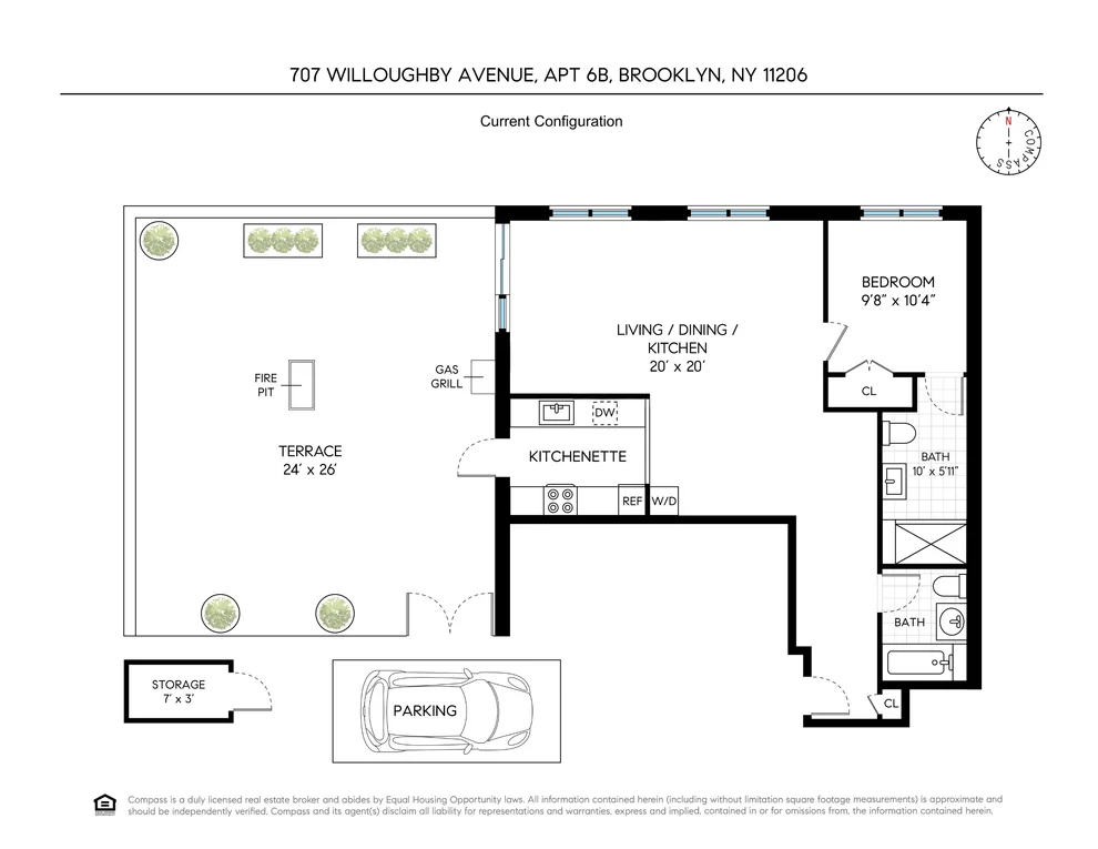 Unit for sale at 707 Willoughby Avenue, Brooklyn, NY 11206