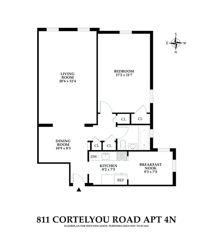 Unit for sale at 811 CORTELYOU Road, Brooklyn, NY 11218
