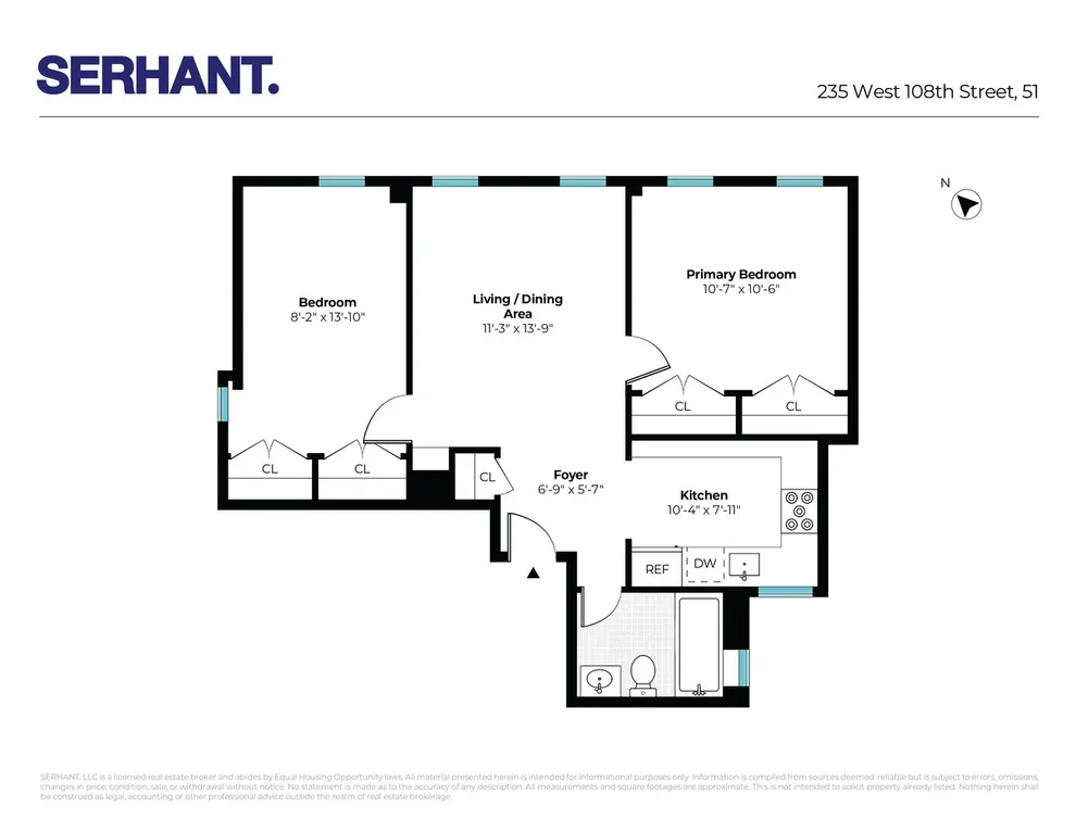Unit for sale at 235 W 108TH Street, Manhattan, NY 10025