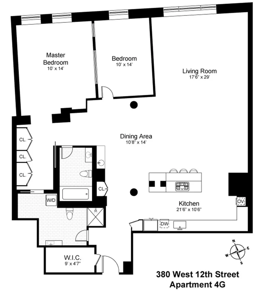 Unit for sale at 380 W 12TH Street, Manhattan, NY 10014