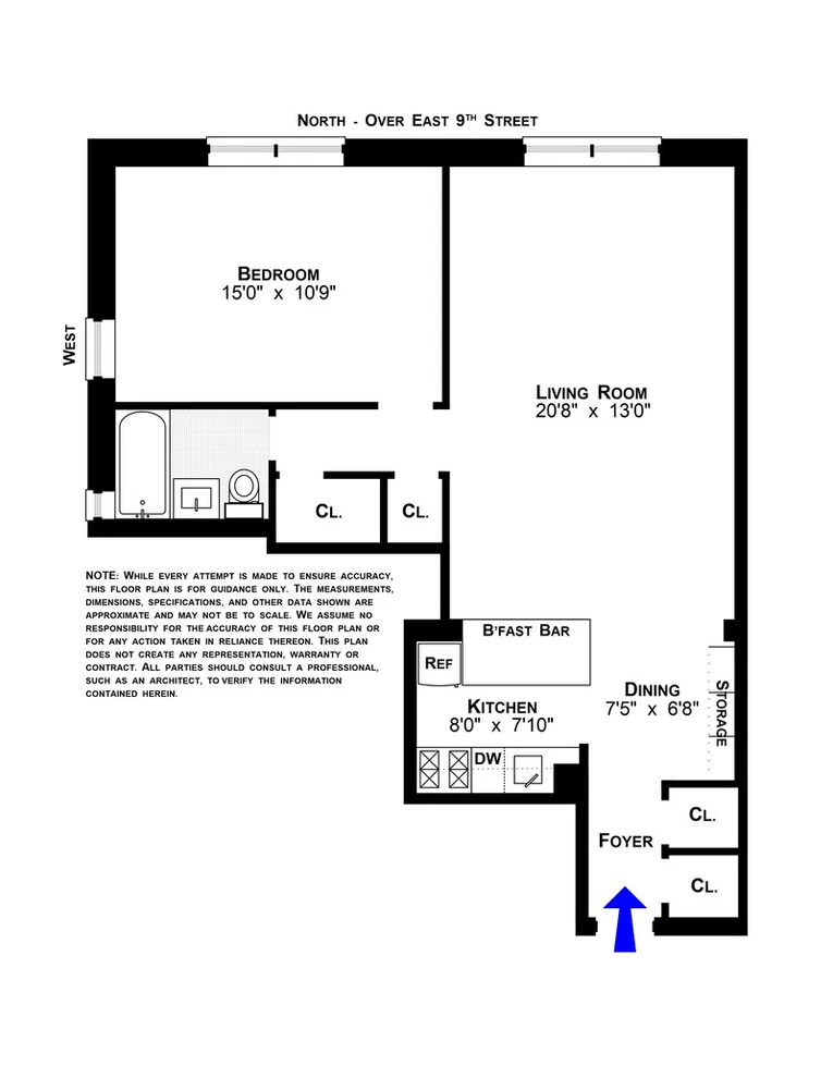 Unit for sale at 60 E 9TH Street, Manhattan, NY 10003