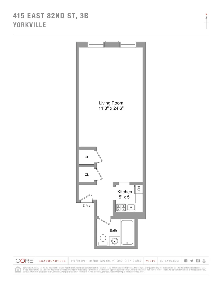 Unit for sale at 415 E 82ND Street, Manhattan, NY 10028