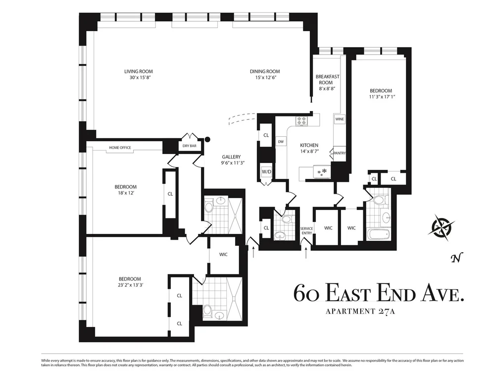 Unit for sale at 60 E End Avenue, Manhattan, NY 10028