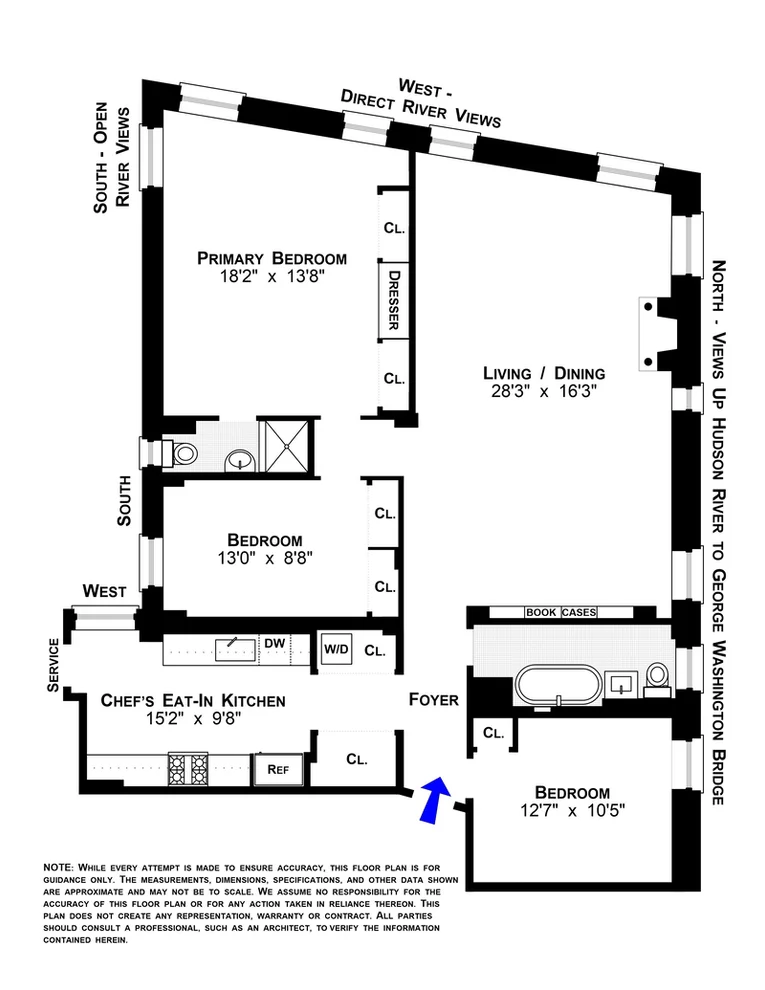 Unit for sale at 67 RIVERSIDE Drive, Manhattan, NY 10024