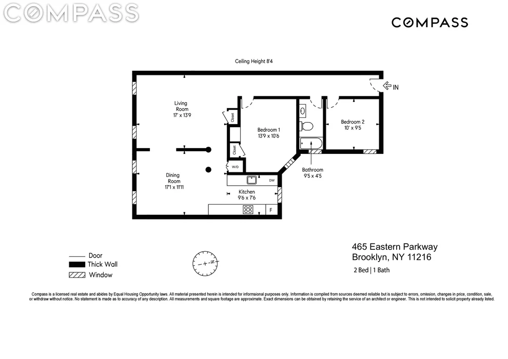 Unit for sale at 465 Eastern Parkway, Brooklyn, NY 11225