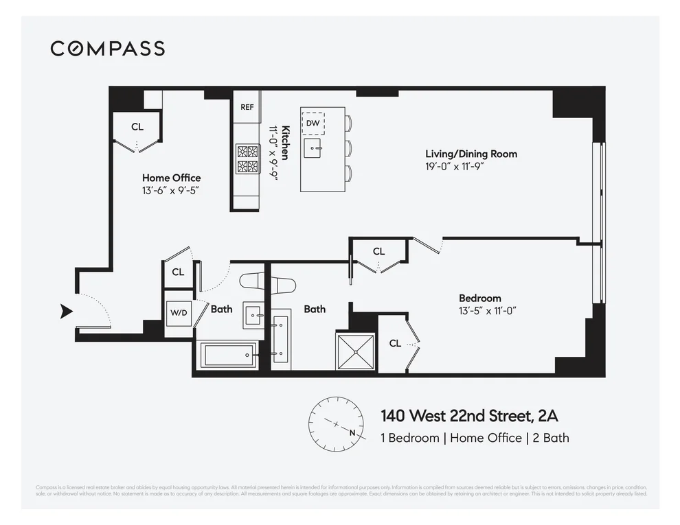 Unit for sale at 140 W 22nd Street, Manhattan, NY 10011