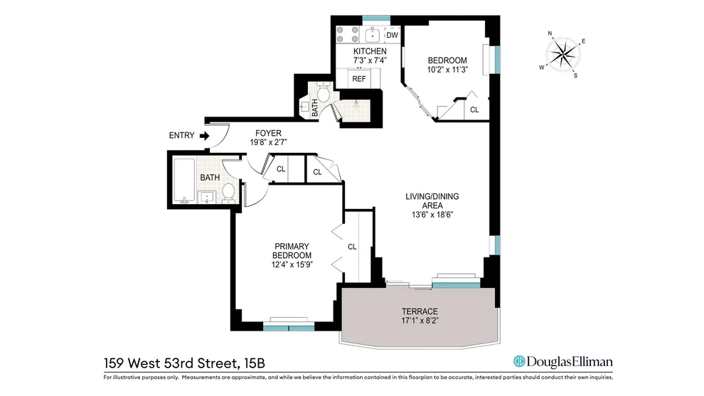Unit for sale at 159 W 53RD Street, Manhattan, NY 10019