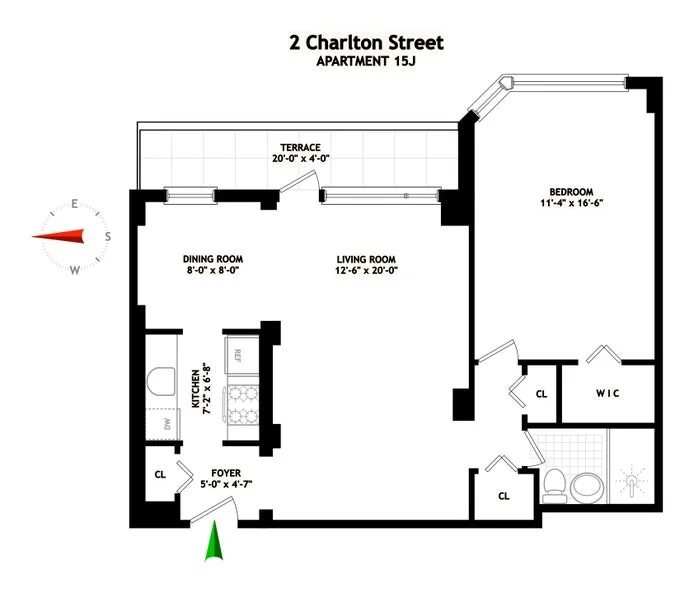 Unit for sale at 2 CHARLTON Street, Manhattan, NY 10013