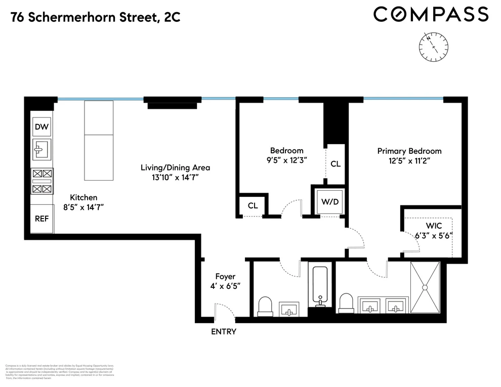 Unit for sale at 76 Schermerhorn Street, Brooklyn, NY 11201