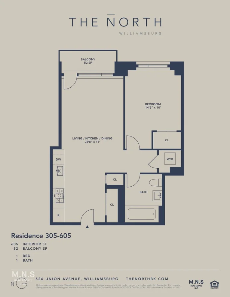 Unit for sale at 526 Union Avenue, Brooklyn, NY 11211