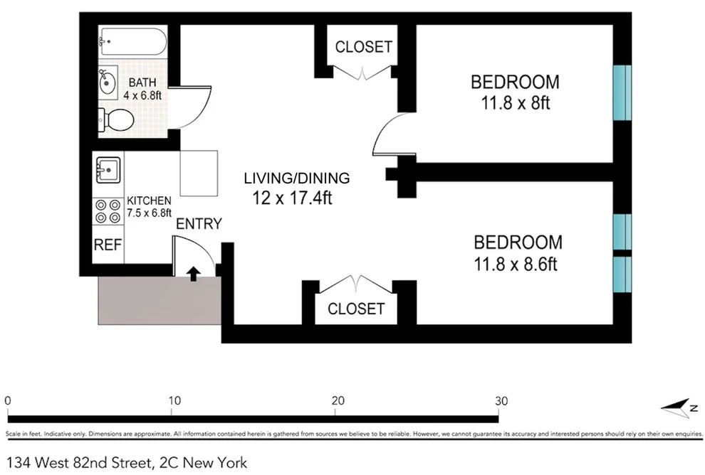 Unit for sale at 134 W 82ND Street, Manhattan, NY 10024