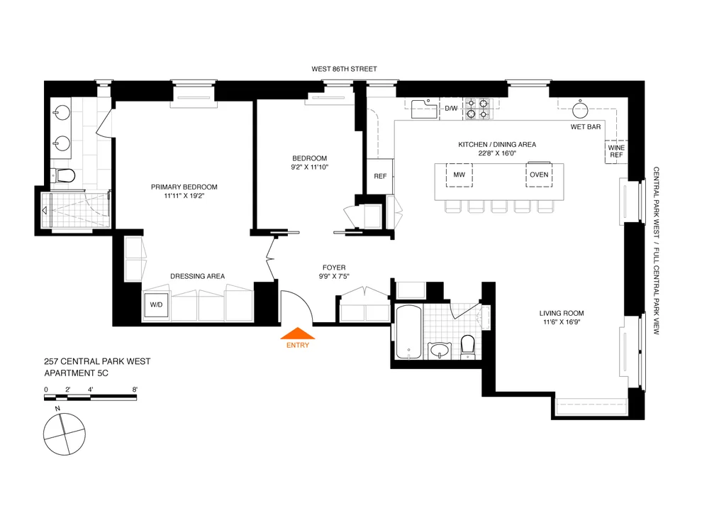 Unit for sale at 257 CENTRAL Park W, Manhattan, NY 10024