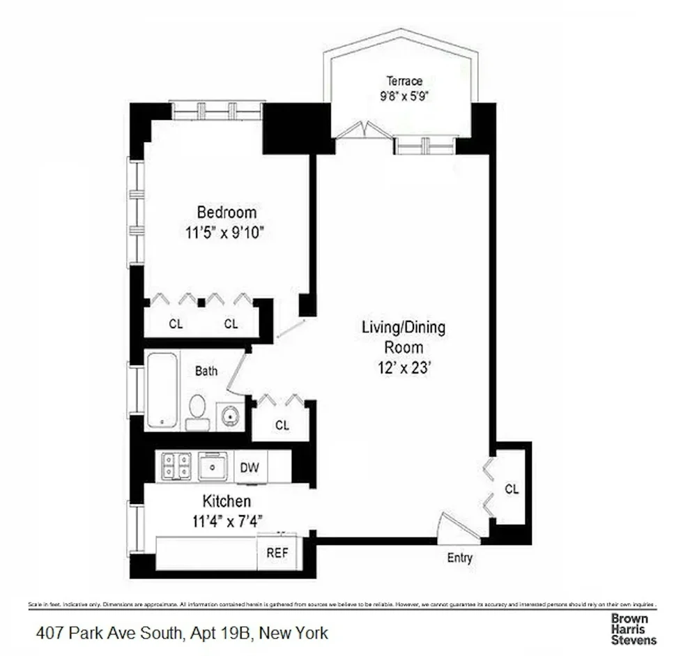 Unit for sale at 407 PARK Avenue S, Manhattan, NY 10016