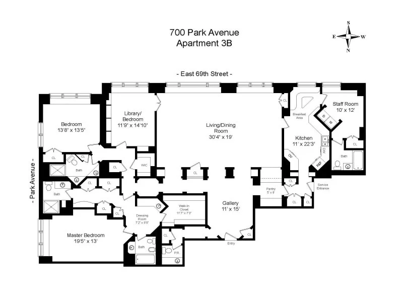 Unit for sale at 700 PARK Avenue, Manhattan, NY 10021