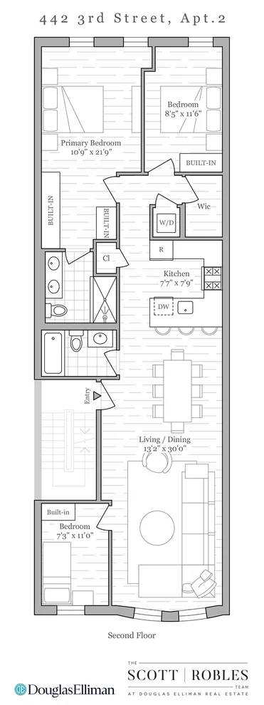 Unit for sale at 442 3RD Street, Brooklyn, NY 11215