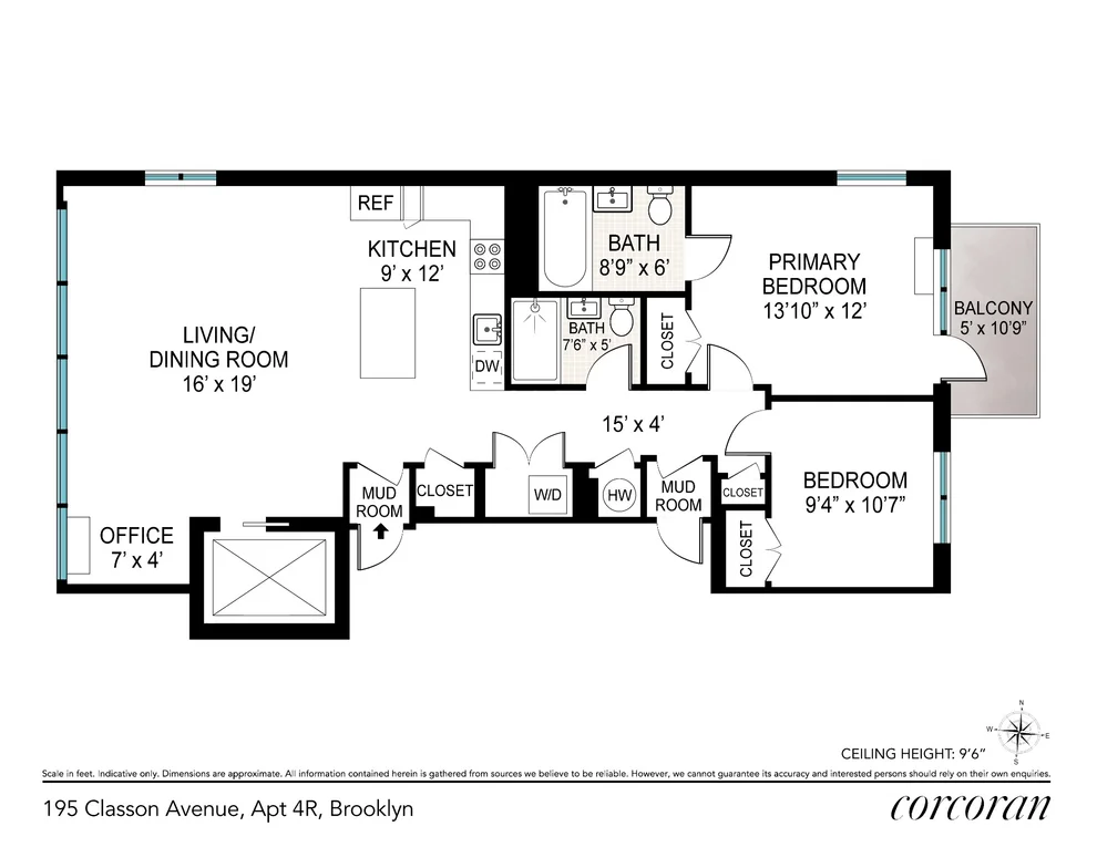 Unit for sale at 195 CLASSON Avenue, Brooklyn, NY 11205