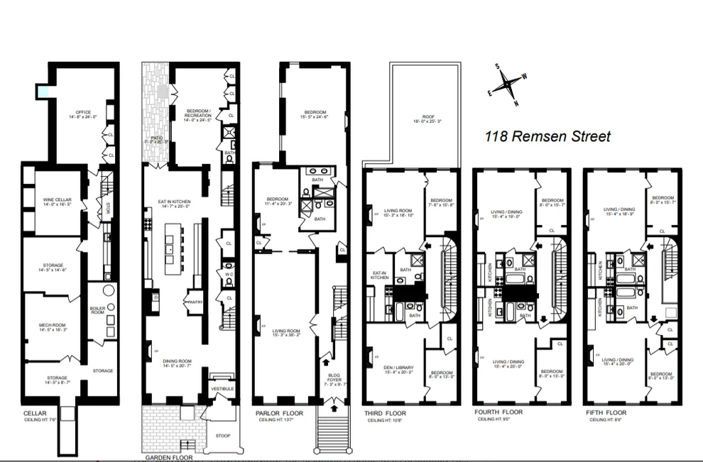 Unit for sale at 118 REMSEN Street, Brooklyn, NY 11201