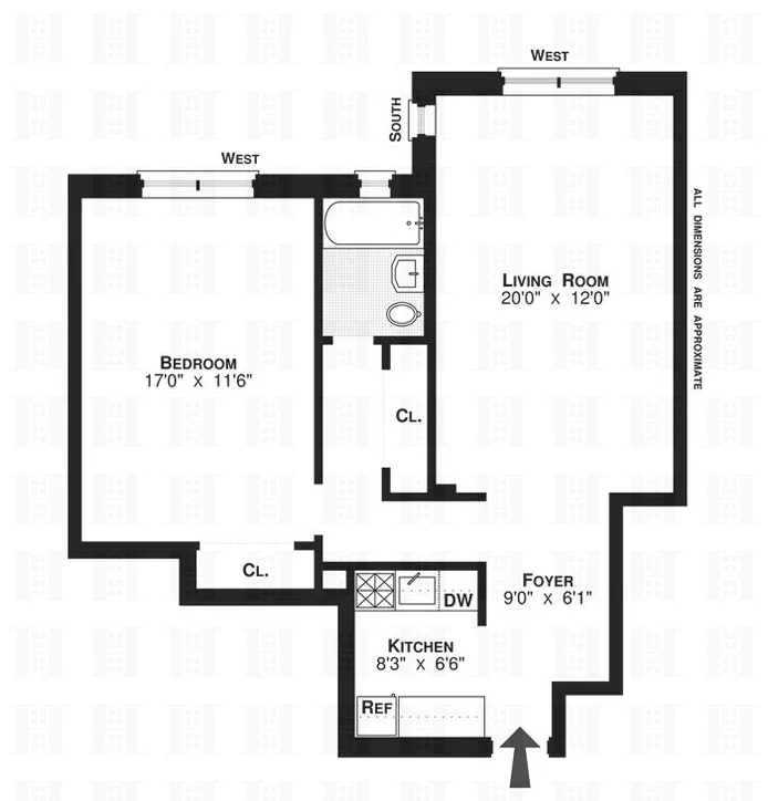 Unit for sale at 100 BANK Street, Manhattan, NY 10014