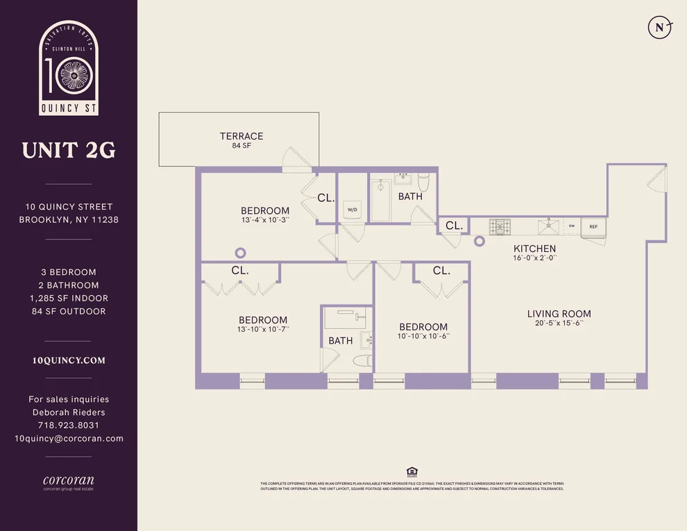 Unit for sale at 10 QUINCY Street, Brooklyn, NY 11238