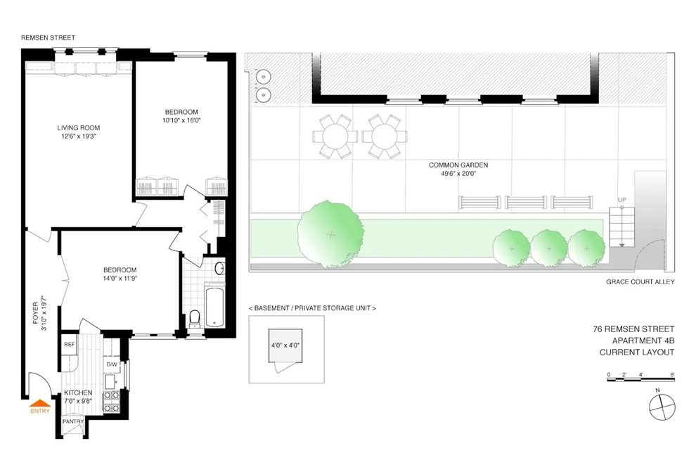 Unit for sale at 76 REMSEN Street, Brooklyn, NY 11201