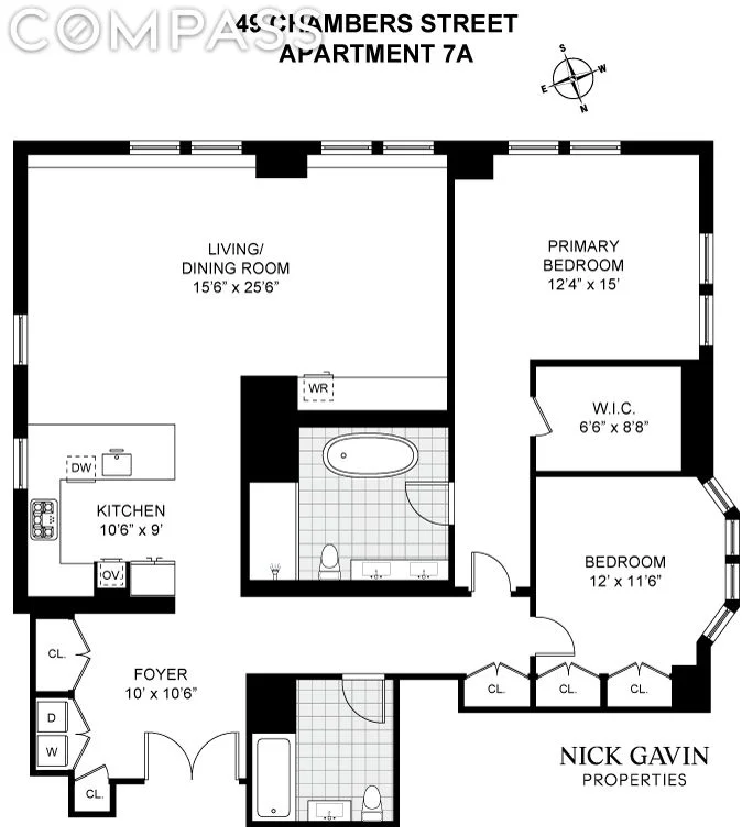 Unit for sale at 49 Chambers Street, Manhattan, NY 10007