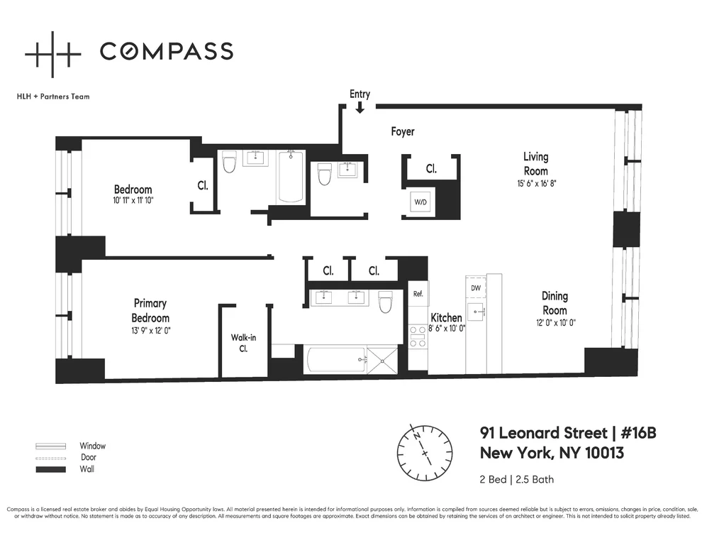 Unit for sale at 91 Leonard Street, Manhattan, NY 10013