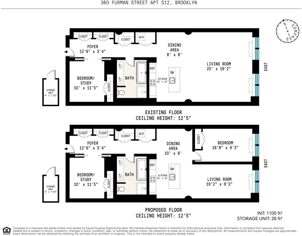 Unit for sale at 360 Furman Street, Brooklyn, NY 11201