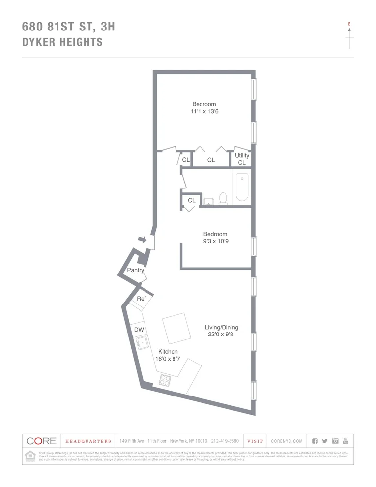 Unit for sale at 680 81st Street, Brooklyn, NY 11228
