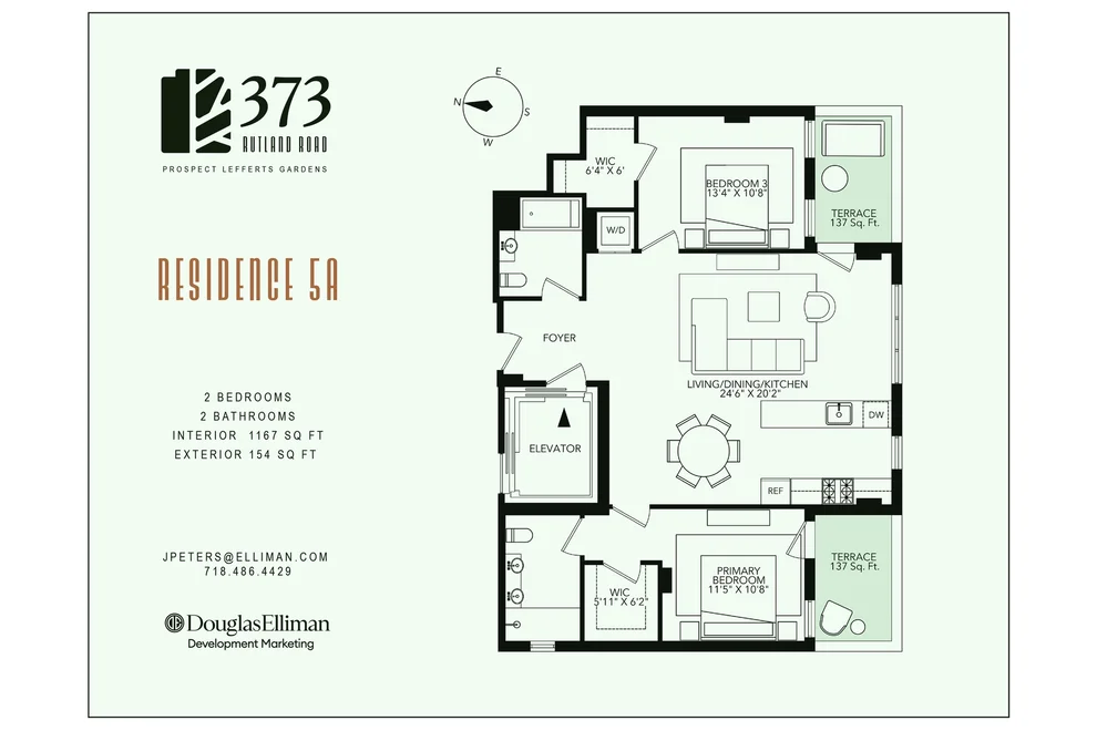 Unit for sale at 373 RUTLAND Road, Brooklyn, NY 11225