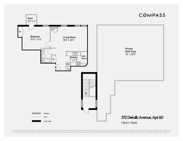 Unit for sale at 372 Dekalb Avenue, Brooklyn, NY 11205