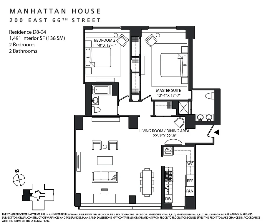 Unit for sale at 200 E 66TH Street, Manhattan, NY 10065