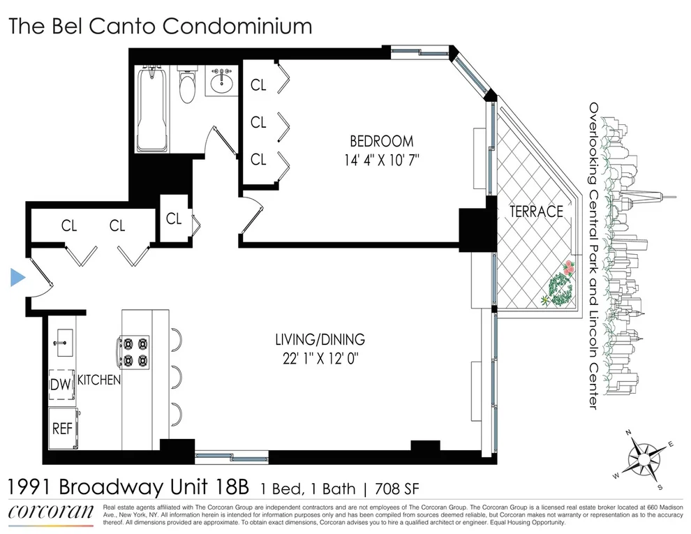Unit for sale at 1991 BROADWAY, Manhattan, NY 10023