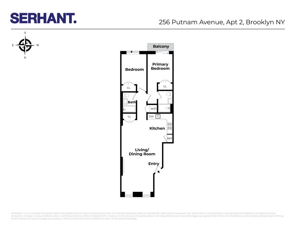 Unit for sale at 256 PUTNAM Avenue, Brooklyn, NY 11216
