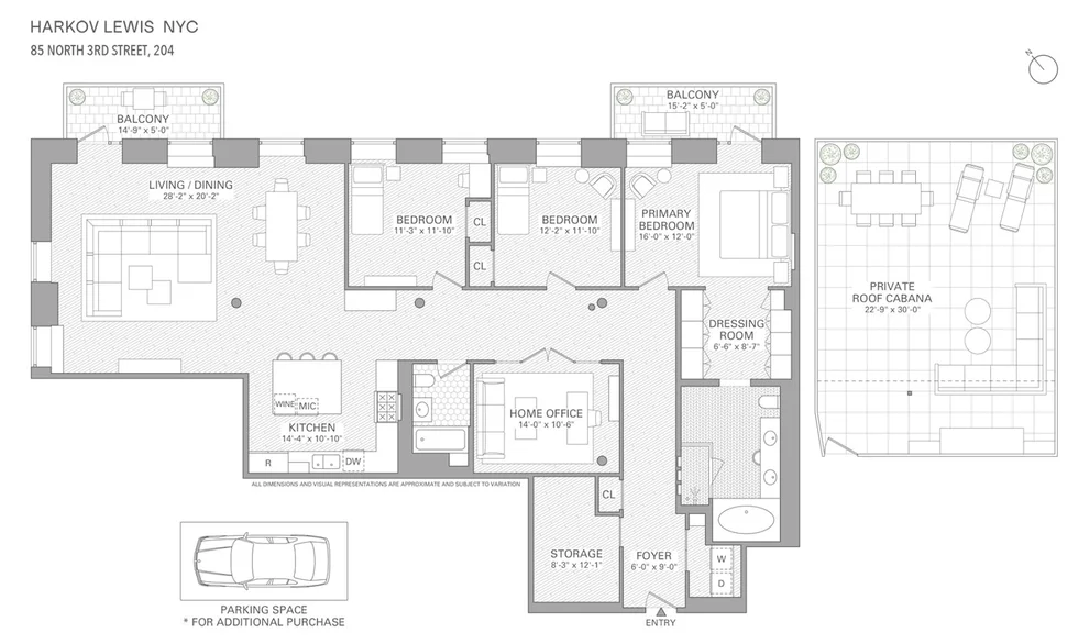 Unit for sale at 85 N 3RD Street, Brooklyn, NY 11249