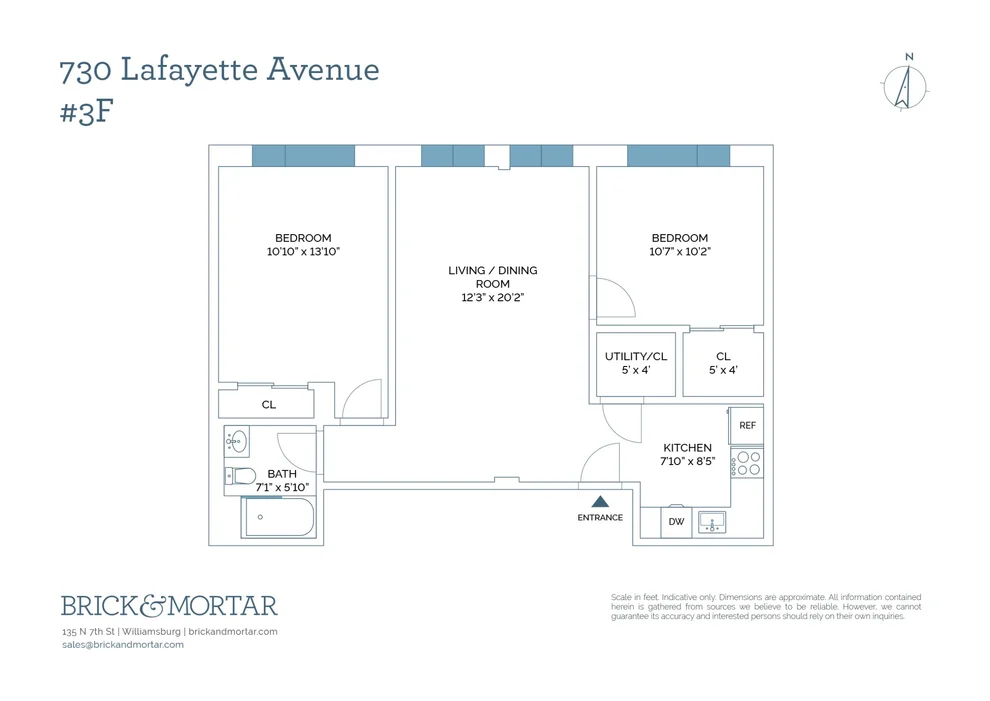 Unit for sale at 730 Lafayette Avenue, Brooklyn, NY 11221
