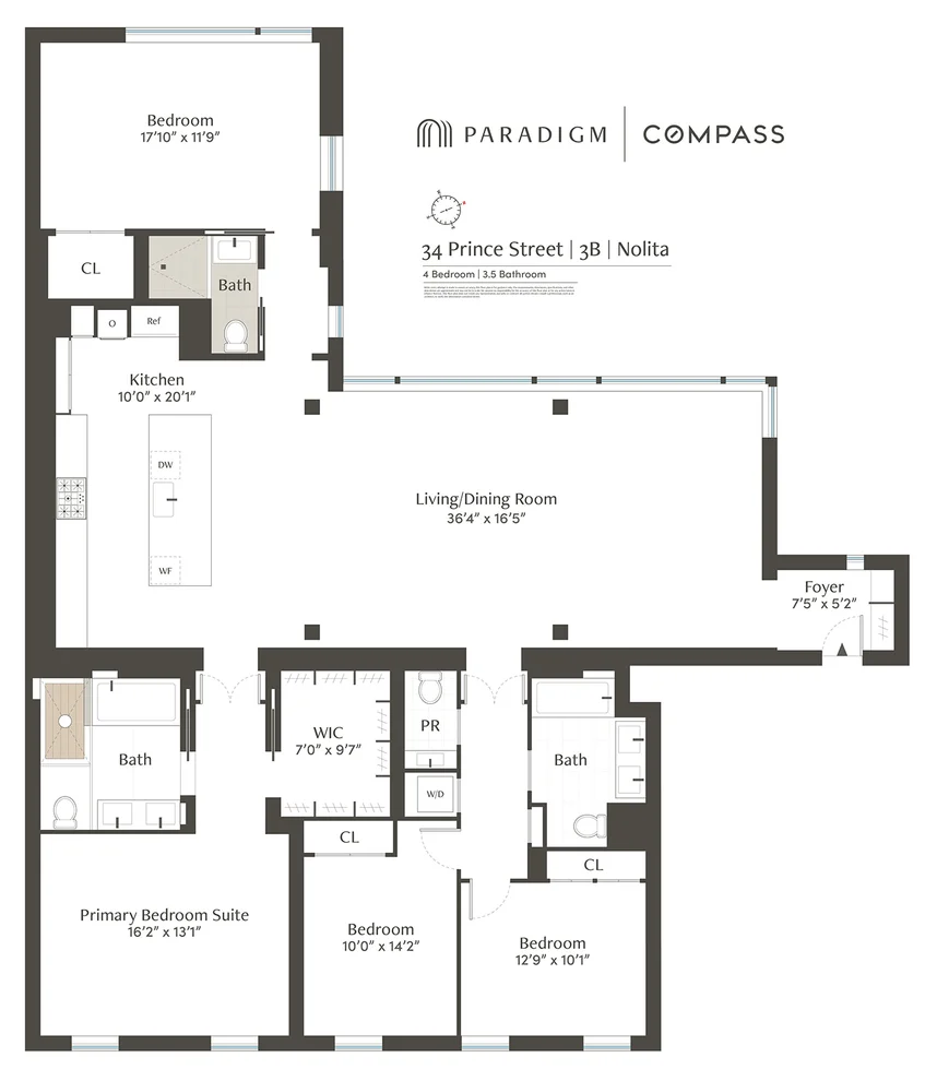 Unit for sale at 34 Prince Street, Manhattan, NY 10012