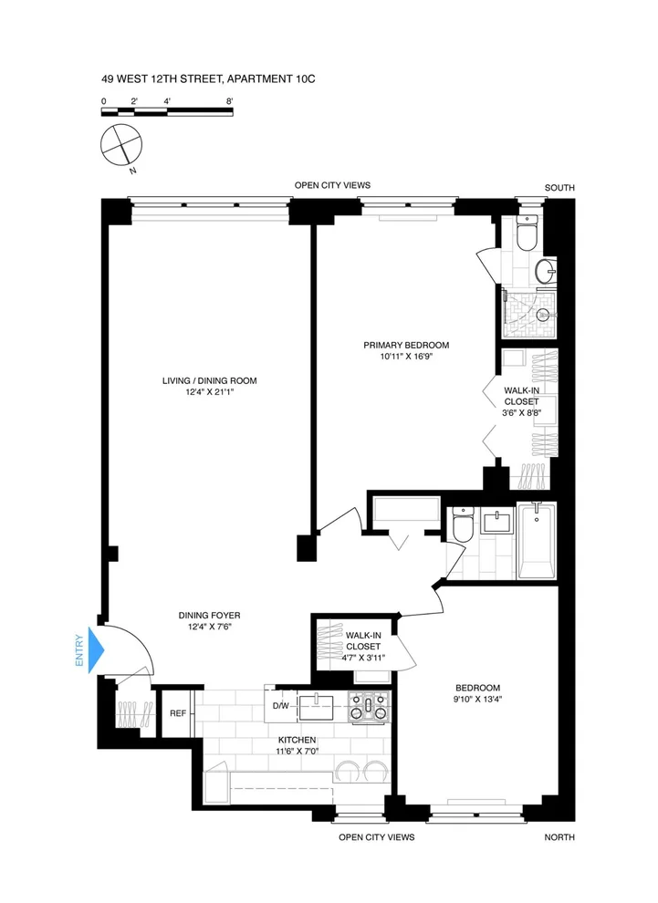 Unit for sale at 49 W 12TH Street, Manhattan, NY 10011