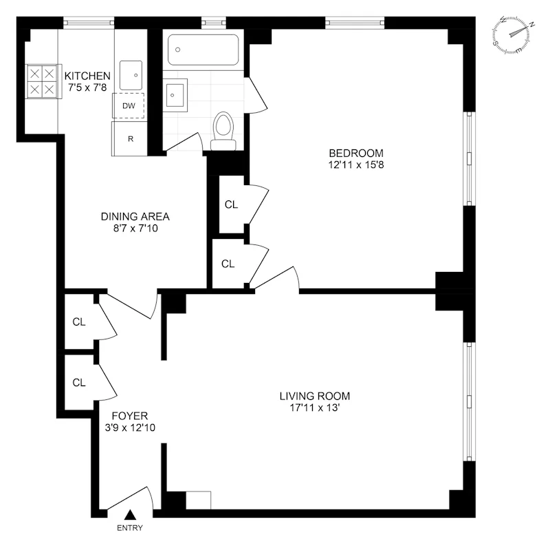 Unit for sale at 123 W 93RD Street, Manhattan, NY 10025