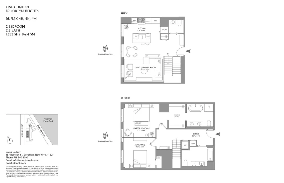 Unit for sale at 1 CLINTON Street, Brooklyn, NY 11201